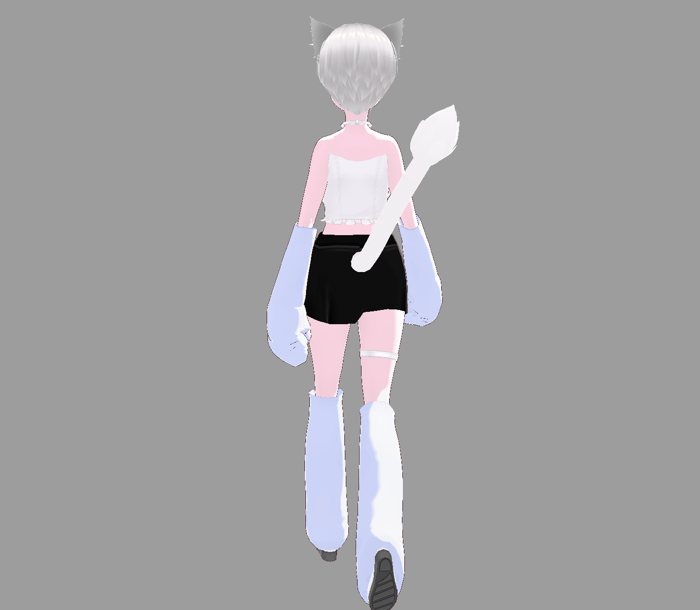 Furry vtuber model base for Vtuber, VRChat and Twicth