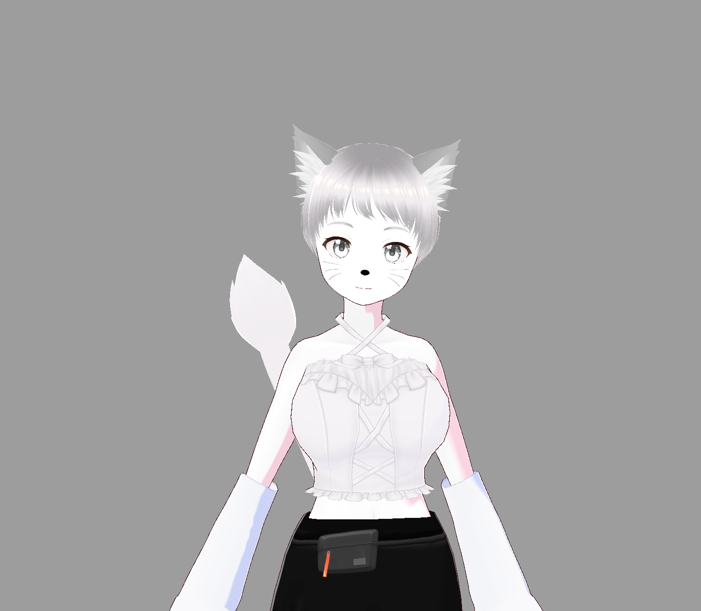 Furry vtuber model base for Vtuber, VRChat and Twicth